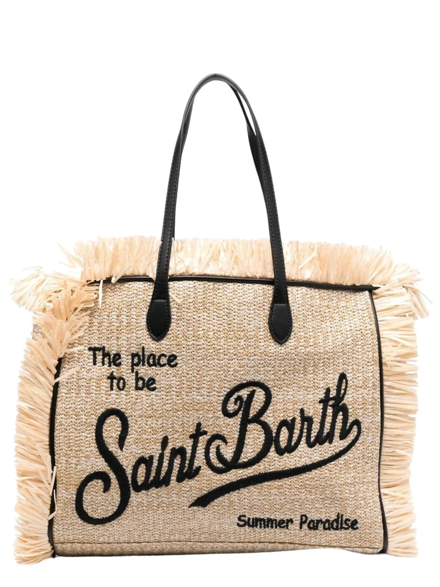 Borsa Tote Ricamata-Borse a spalla-Mc2 Saint Barth-Vittorio Citro Boutique