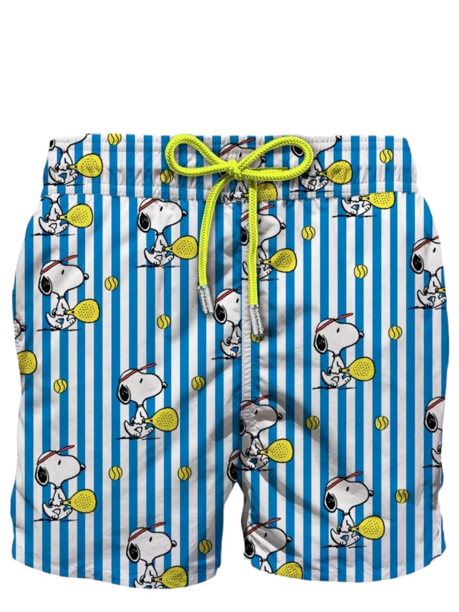 Costume Stripes Snoopy Padel-Mc2 Saint Barth-Costumi da bagno-Vittorio Citro Boutique