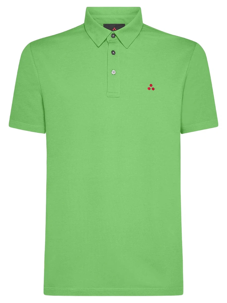 Polo Mezzola 01 in Piquet Stretch-Mc2 Saint Barth-Polo-Vittorio Citro Boutique