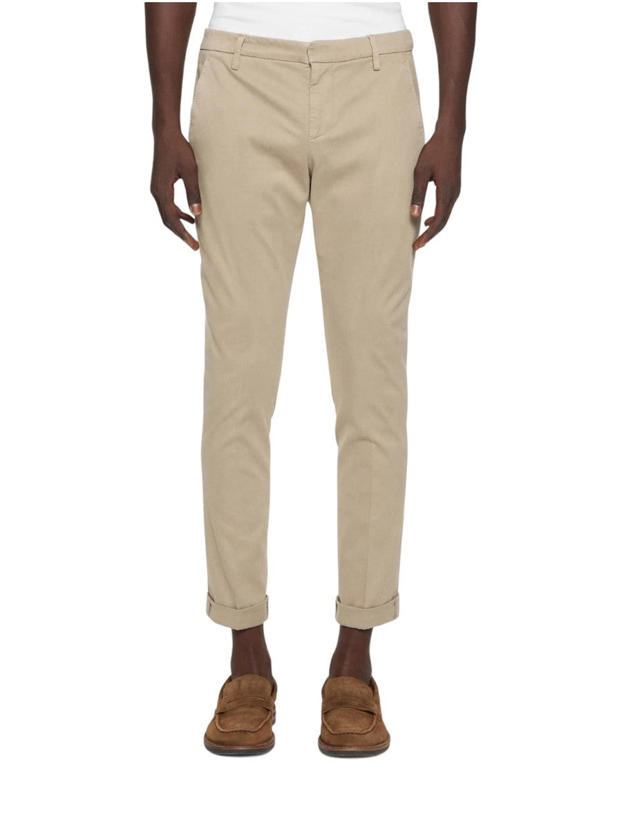 Pantaloni Gaubert slim in cotone-Pantaloni-Dondup-Vittorio Citro Boutique