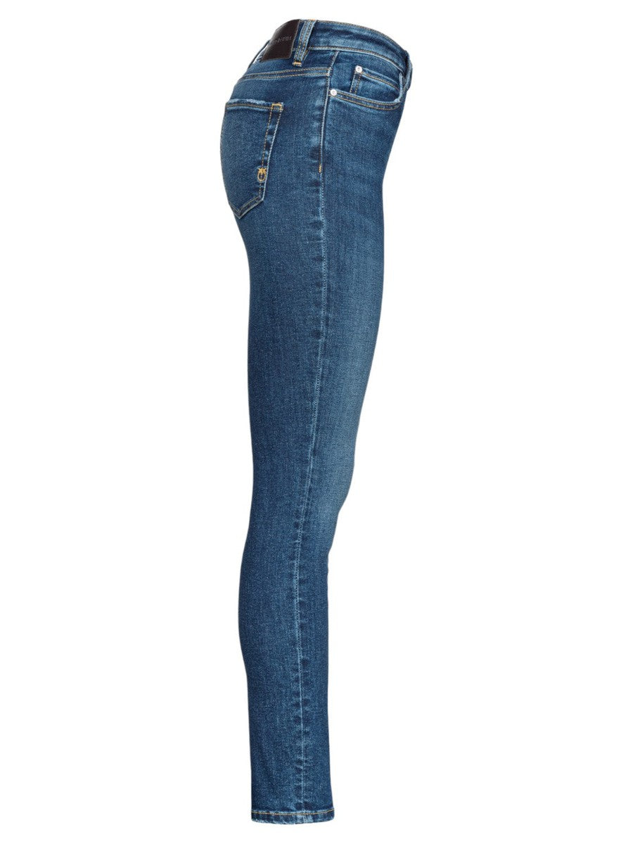 Jeans Sabrina Skinny in Denim Stretch Blue-Pinko-Jeans-Vittorio Citro Boutique