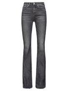 Jeans Flora Flare-Fit in Denim Vintage Grigio-Pinko-Jeans-Vittorio Citro Boutique