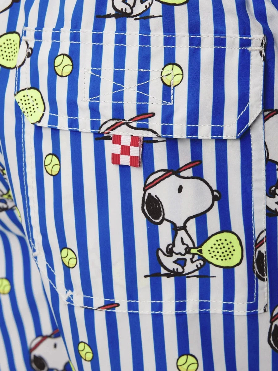 Costume Stripes Snoopy Padel-Mc2 Saint Barth-Costumi da bagno-Vittorio Citro Boutique