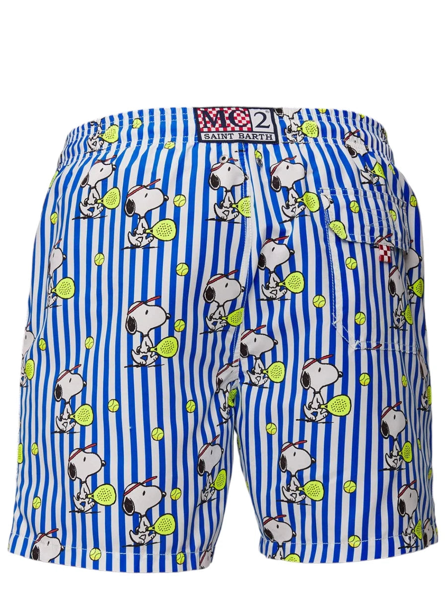 Costume Stripes Snoopy Padel-Mc2 Saint Barth-Costumi da bagno-Vittorio Citro Boutique