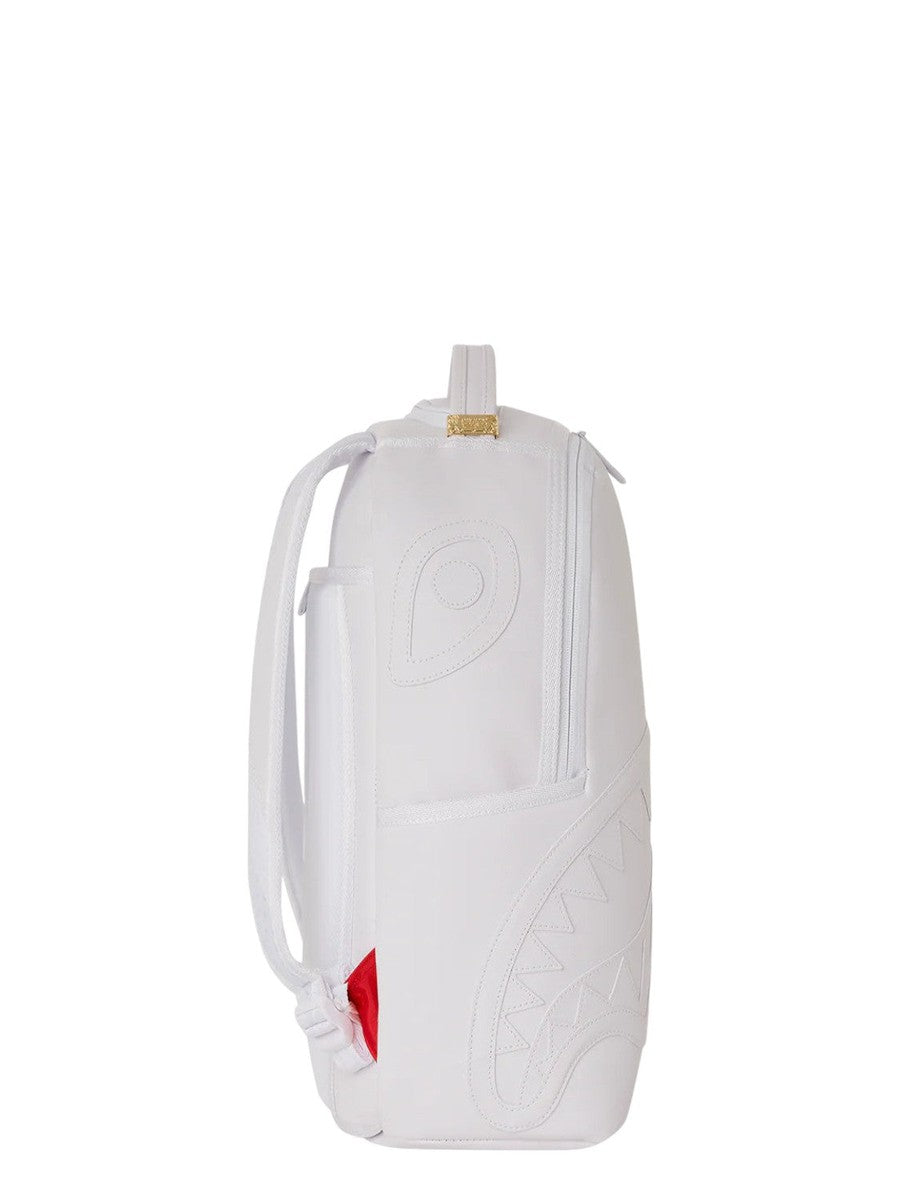 Zaino white c&s shark-Sprayground-Zaini-Vittorio Citro Boutique