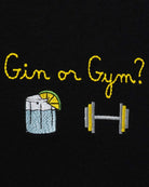 T-shirt in Cotone Organico con Ricamo "Gin or Gym"-T-shirt-Mc2 Saint Barth-Vittorio Citro Boutique