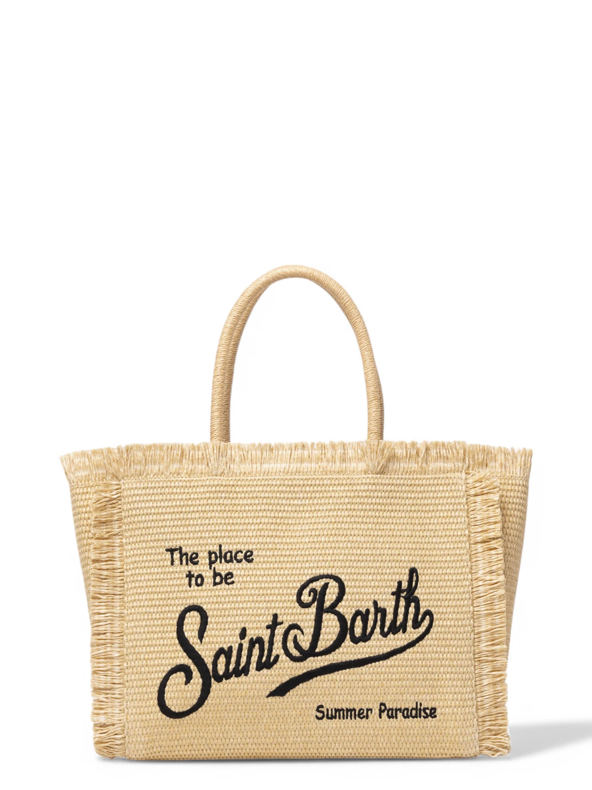 Borsa a Spalla Vanity Effetto Paglia Beige-Mc2 Saint Barth-Borse a spalla-Vittorio Citro Boutique