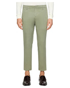 Pantaloni Alfredo Slim in Gabardina Compact Stretch-Dondup-Pantaloni-Vittorio Citro Boutique