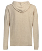 Maglione Willbur Hooded Knit in Lana e Cashmere Beige-Mc2 Saint Barth-Maglieria-Vittorio Citro Boutique