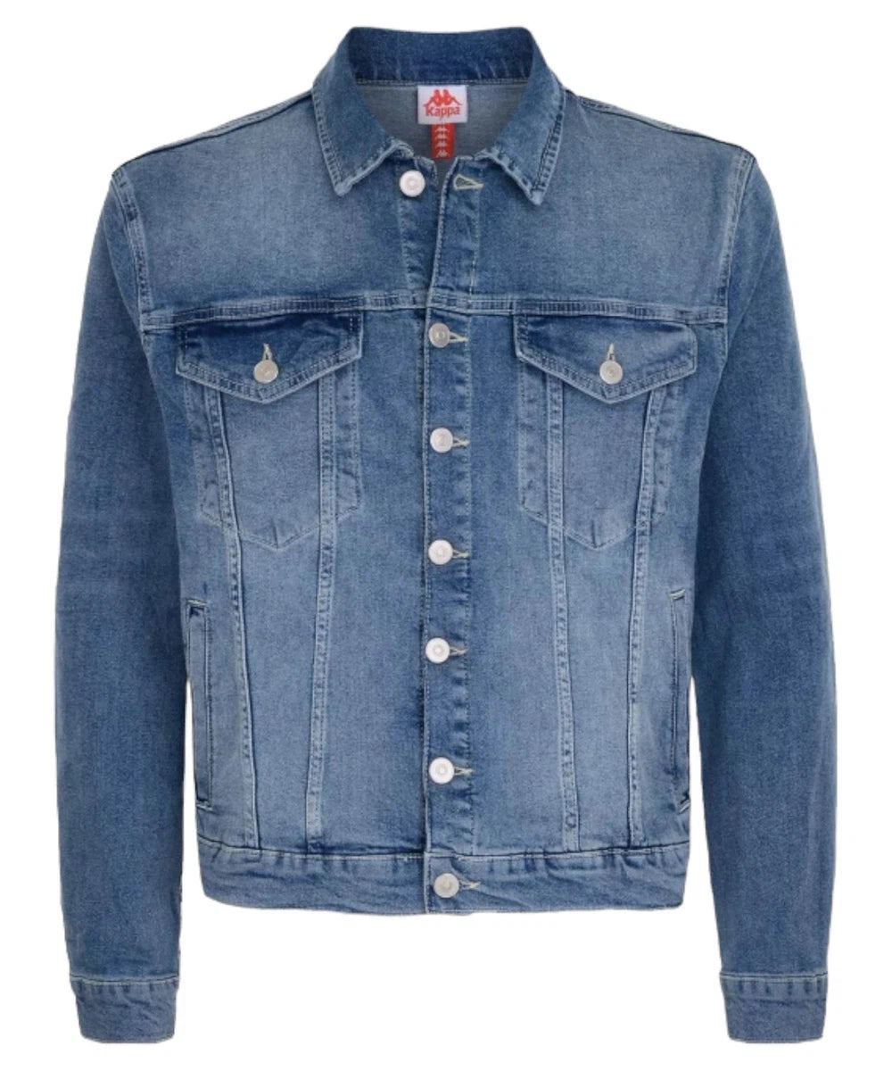 Giacca 222 Banda Boetino in Denim-Giacche-Kappa-Vittorio Citro Boutique