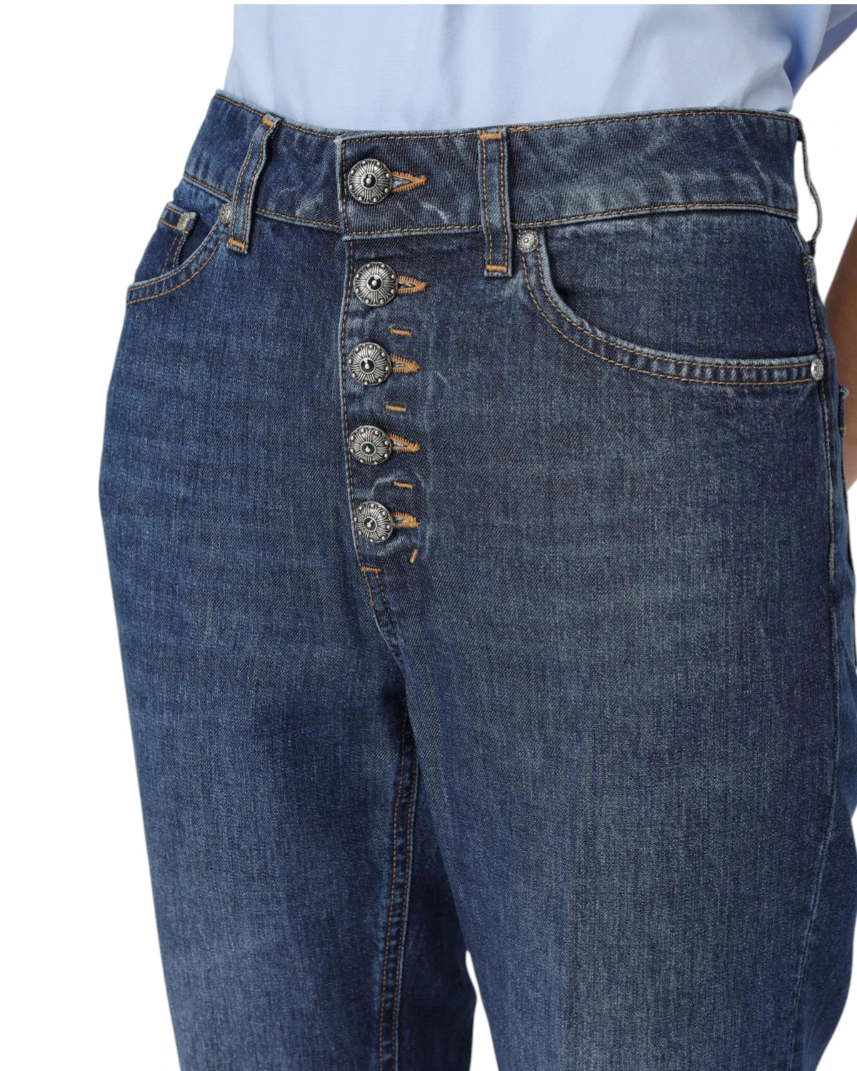 Jeans Dondup Koons in Denim-Jeans-Dondup-Vittorio Citro Boutique