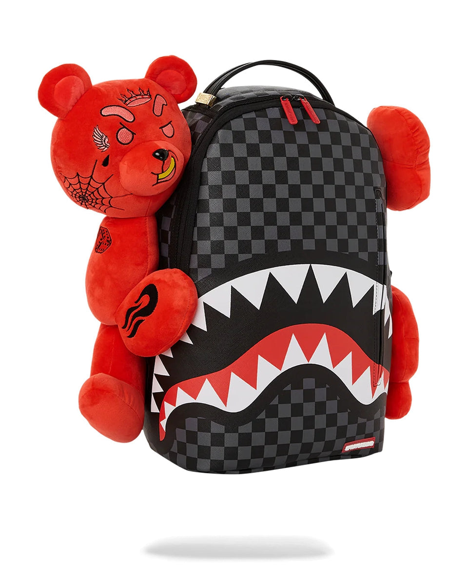 ZAINO SPRAYGROUND DIABLO BEARHUG BEAR BACKPACK-Sprayground-Zaini-Vittorio Citro Boutique