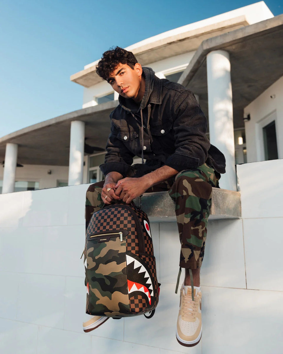 ZAINO SPRAYGROUND SIP CAMO ACCENT DLXSV BACKPACK-Sprayground-Zaini-Vittorio Citro Boutique