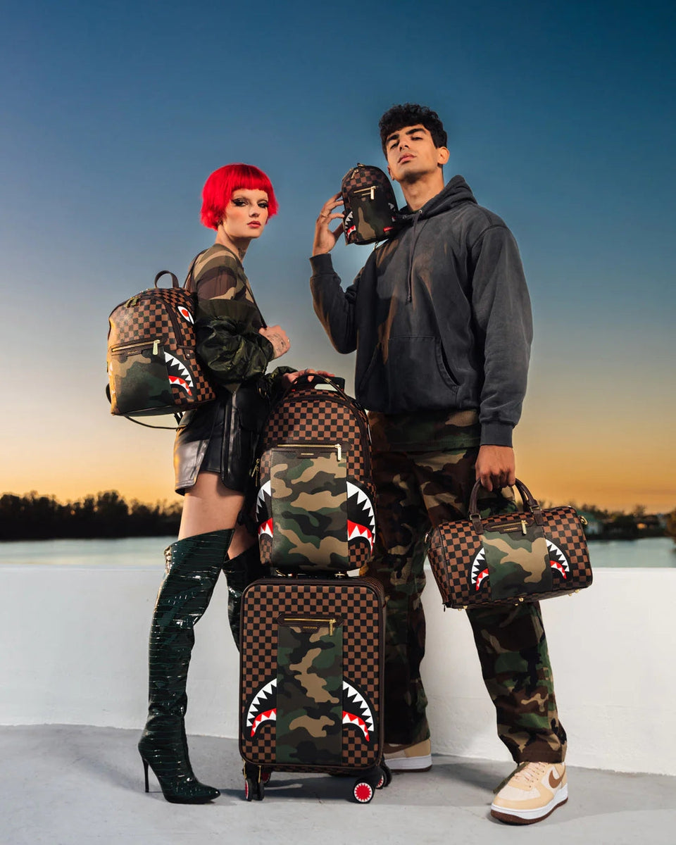 ZAINO SPRAYGROUND SIP CAMO ACCENT DLXSV BACKPACK-Sprayground-Zaini-Vittorio Citro Boutique