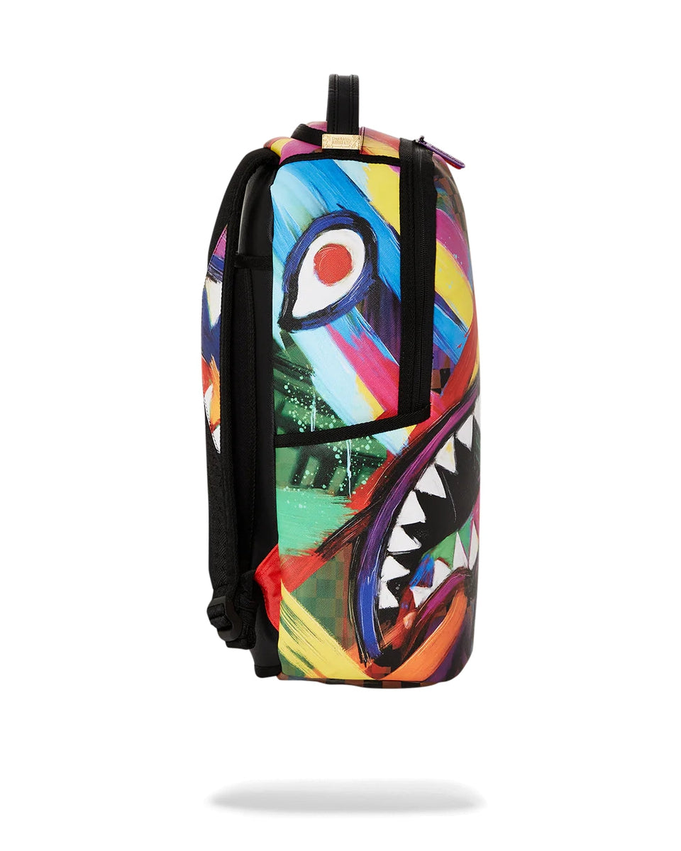 ZAINO SPRAYGROUND SHARKS IN PAINT BACKPACK-Sprayground-Zaini-Vittorio Citro Boutique