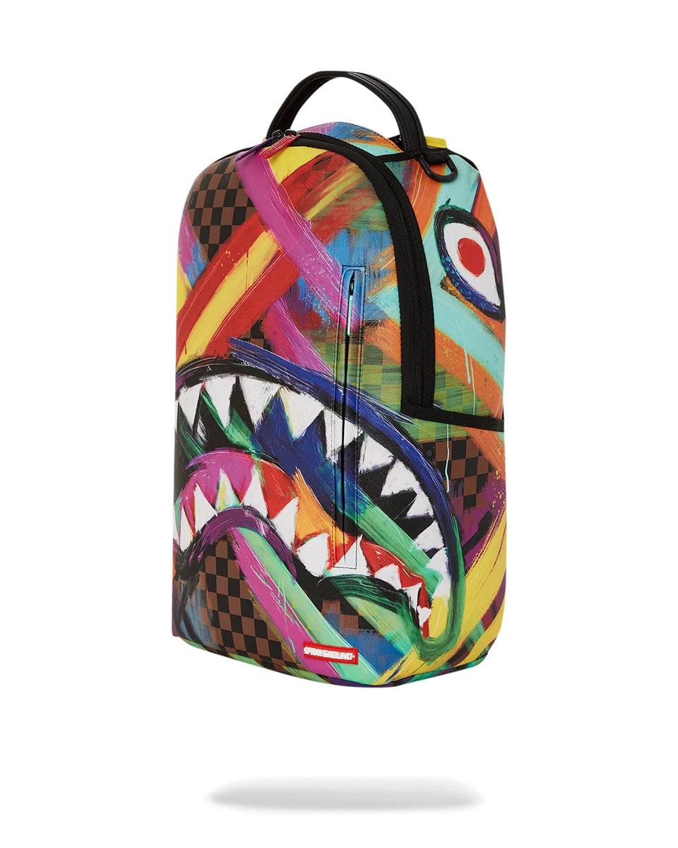 ZAINO SPRAYGROUND SHARKS IN PAINT BACKPACK-Sprayground-Zaini-Vittorio Citro Boutique