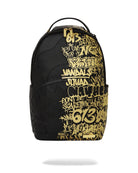 ZAINO SPRAYGROUND HALF GRAFF GOLD DLXSV BACKPACK DUFFLE NERO-Sprayground-Zaini-Vittorio Citro Boutique