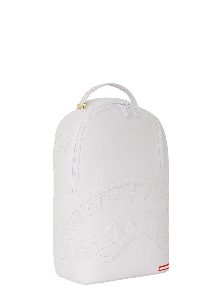 Zaino white c&s shark-Sprayground-Zaini-Vittorio Citro Boutique