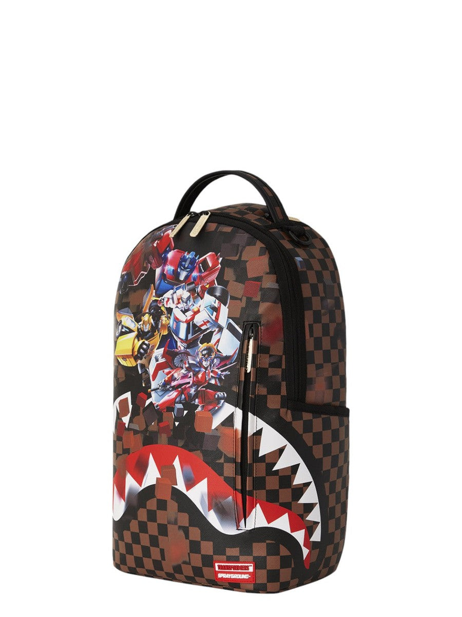 Zaino transformers checkered-Sprayground-Zaini-Vittorio Citro Boutique