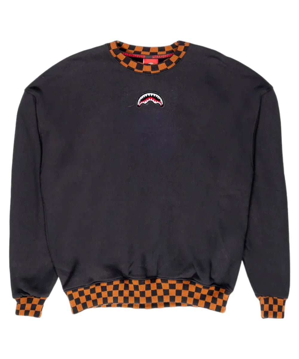 Felpa Tufting Shark Crewneck SIP-Sprayground-Felpe-Vittorio Citro Boutique