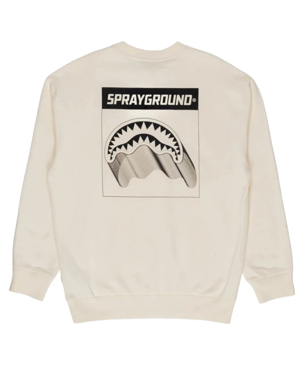 Felpa Sprayground Shark Layer Crew-Sprayground-Felpe-Vittorio Citro Boutique