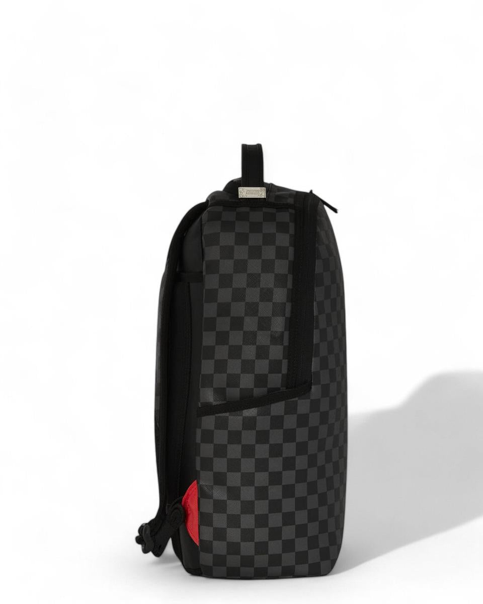 zaino sprayground half spritz black/grey check backpack-Sprayground-Zaini-Vittorio Citro Boutique