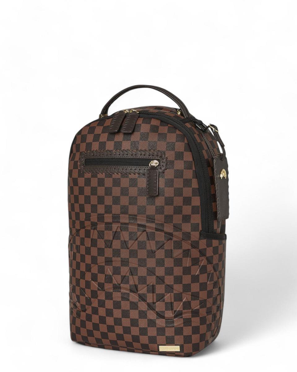 zaino core embossed check dlxv-Zaini-Sprayground-Vittorio Citro Boutique