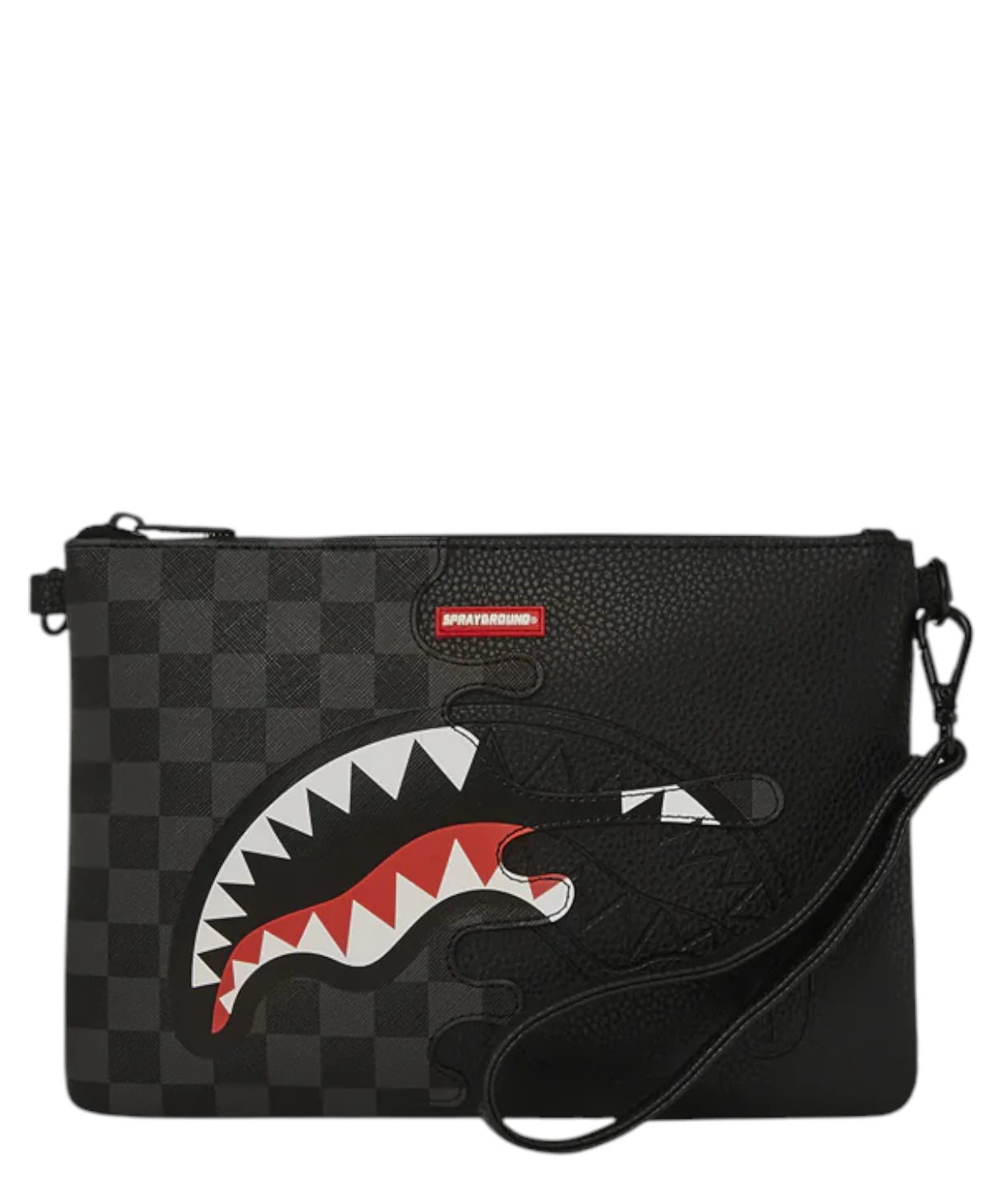 Sprayground Unfinished Shark Pouchette-Sprayground-Pochette-Vittorio Citro Boutique