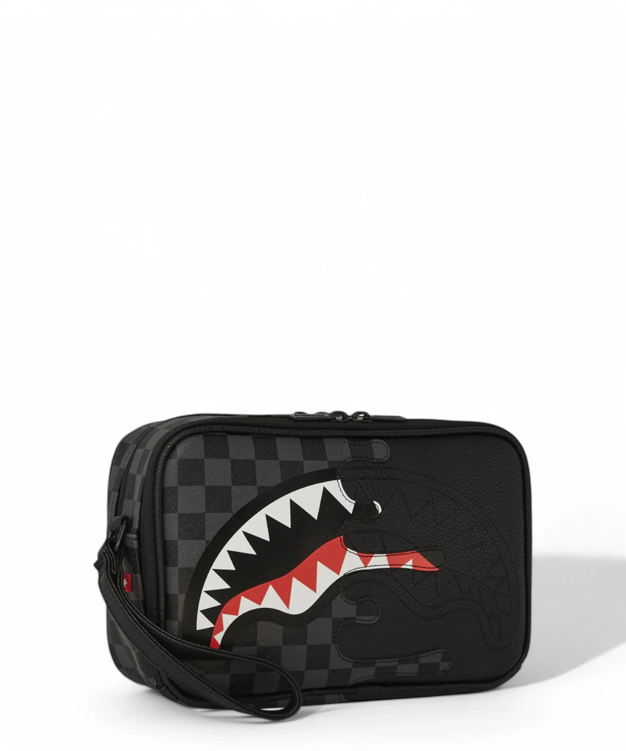 Sprayground Unfinished Shark Toiletry-Pochette-Sprayground-Vittorio Citro Boutique