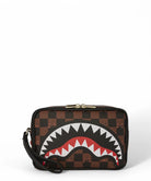 Beauty Case Sprayground Peeking Character Check Toiletry-Pochette-Sprayground-Vittorio Citro Boutique