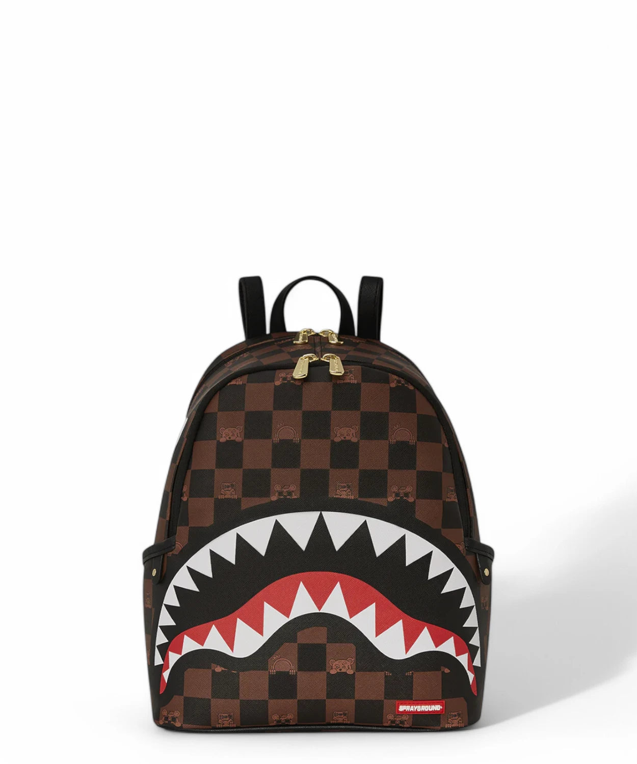 Zaino Sprayground Peeking Character Check Savage-Sprayground-Zaini-Vittorio Citro Boutique