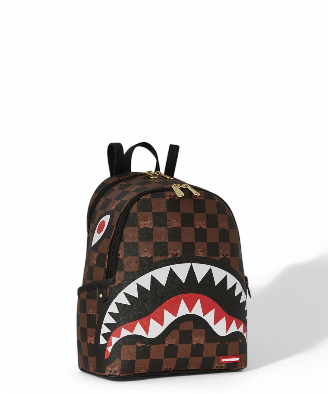 Zaino Sprayground Peeking Character Check Savage-Sprayground-Zaini-Vittorio Citro Boutique