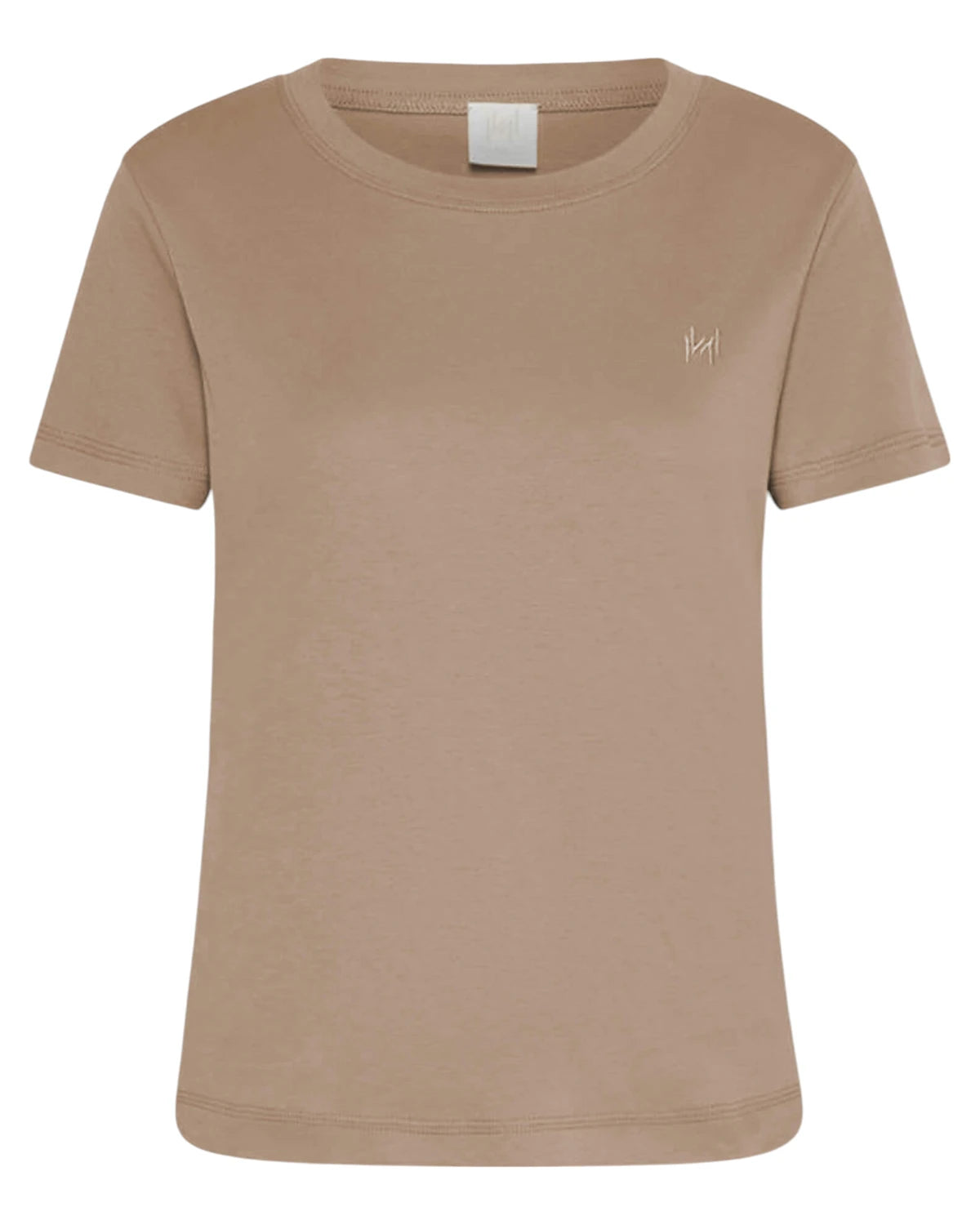 T-shirt in Puro Cotone Luxury con Logo Ricamato-T-shirt-Marella-Vittorio Citro Boutique