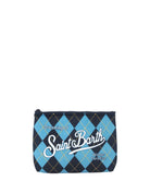 Pochette Aline "County Argyle"-Mc2 Saint Barth-Pochette-Vittorio Citro Boutique