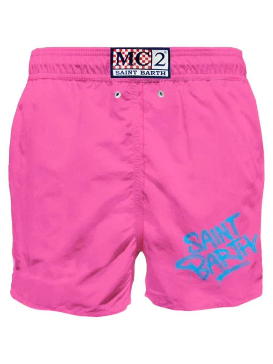 Costume da Bagno Gustavia con Stampa Shark-Mc2 Saint Barth-Costumi da bagno-Vittorio Citro Boutique