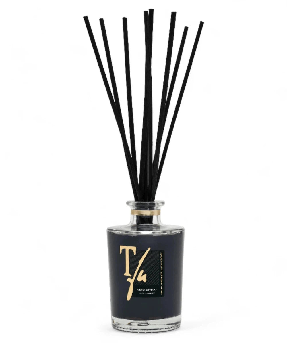 Fragranza Nero Divino Diffusore con Bastoncini-Teatro Fragranze Uniche-Fragranze ambiente-Vittorio Citro Boutique