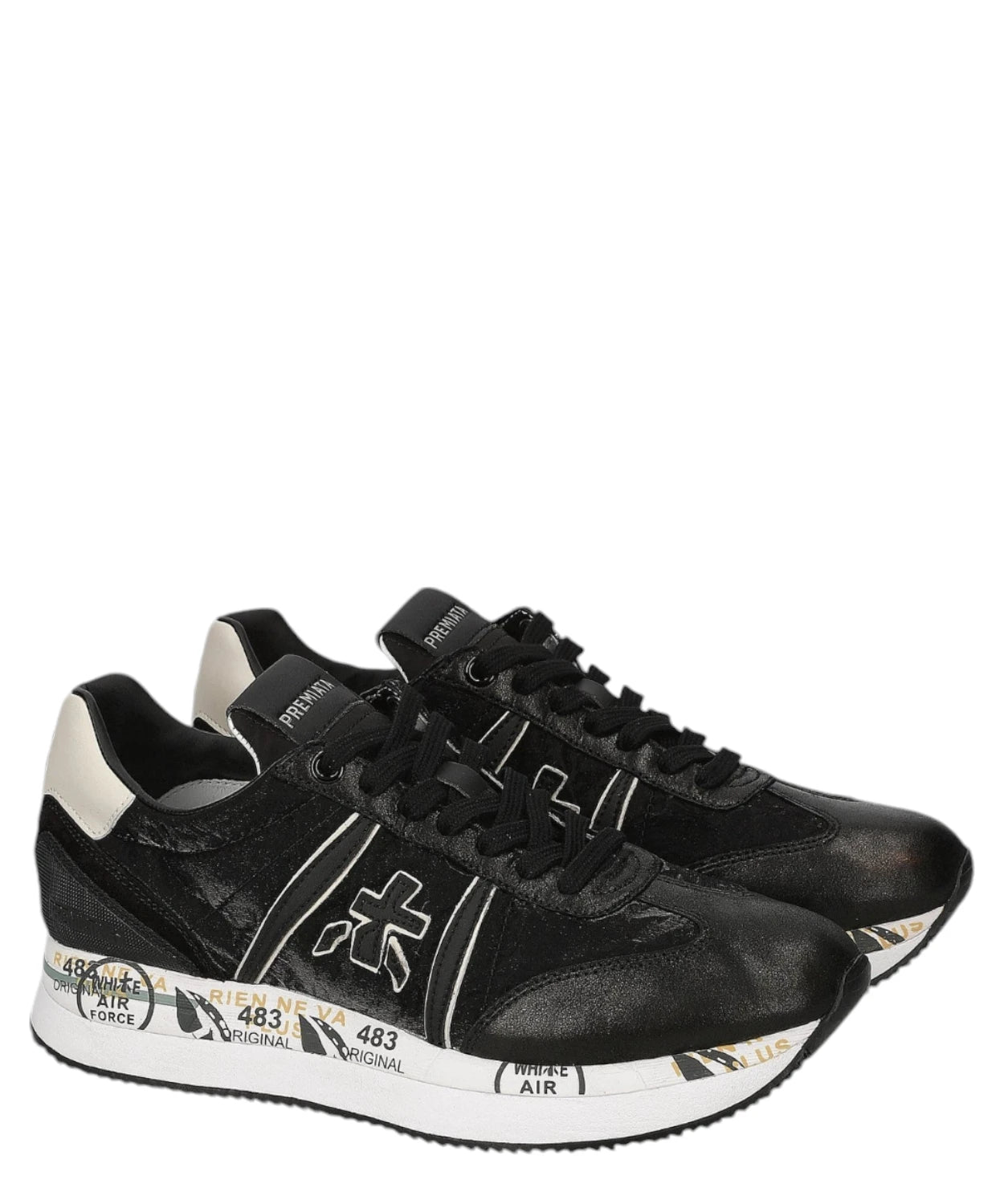 Sneakers Conny 6987 con Dettagli Brillantati-Premiata-Sneakers-Vittorio Citro Boutique