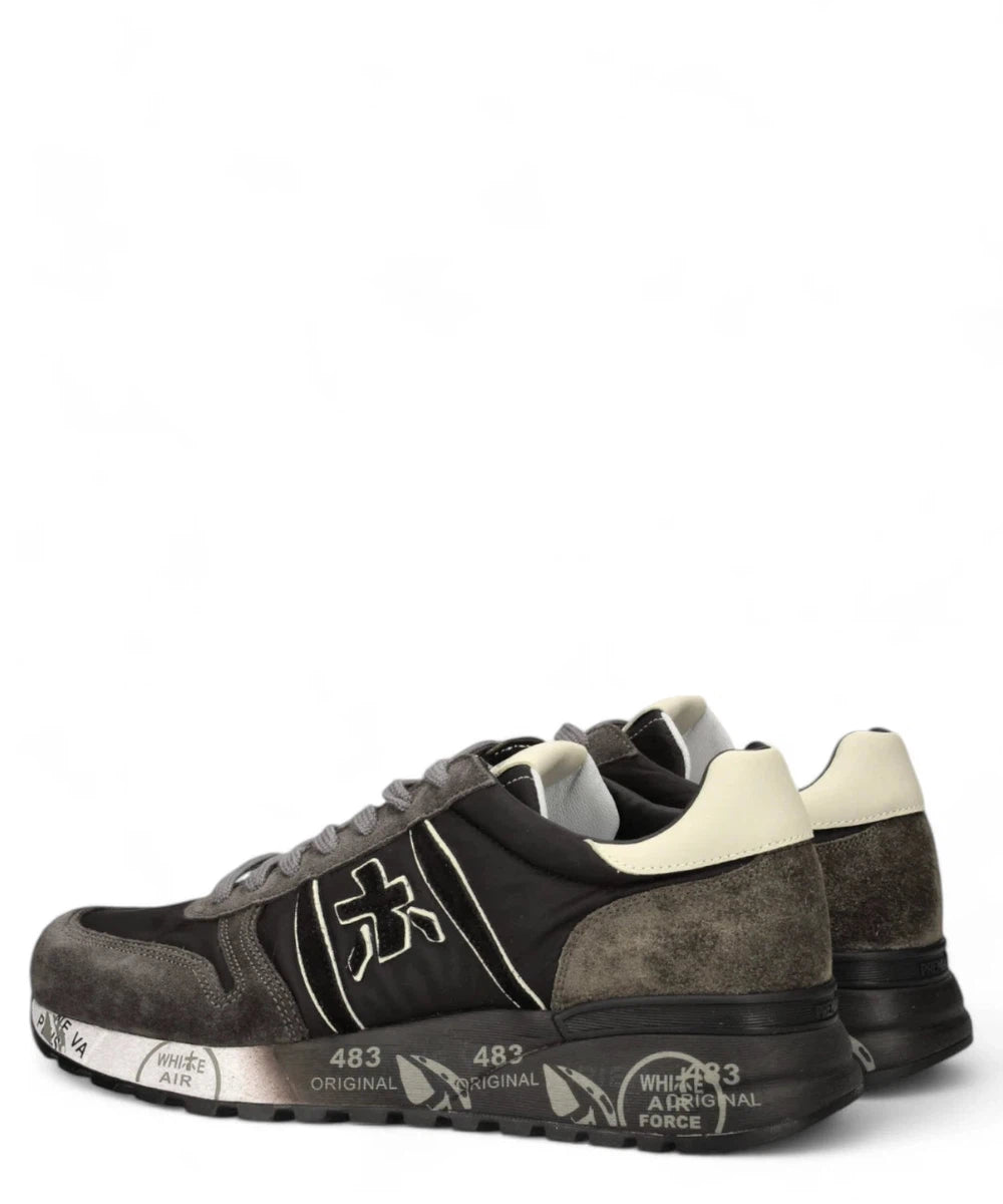 Sneakers Lander 4951 in Pelle Scamosciata e Nylon-Premiata-Sneakers-Vittorio Citro Boutique