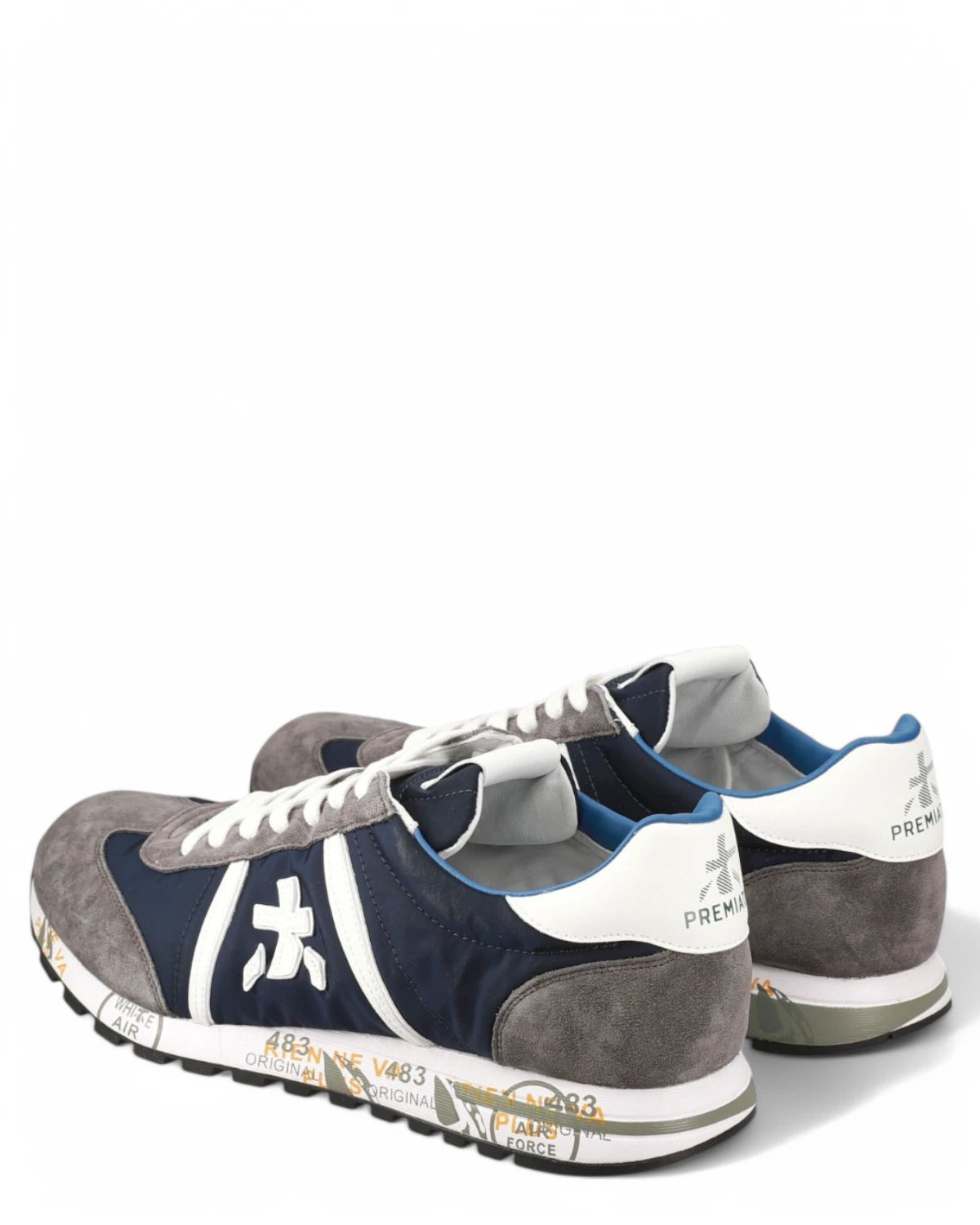 Sneakers LUCY 7089 Iconiche in Tessuto e Suede-Sneakers-Premiata-Vittorio Citro Boutique