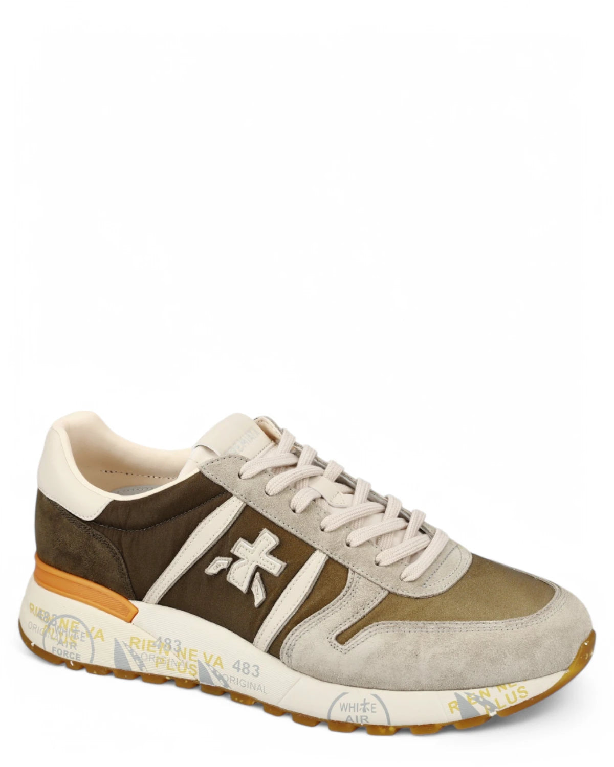 Sneakers LANDER 7206 in Pelle Scamosciata e Nylon-Premiata-Sneakers-Vittorio Citro Boutique