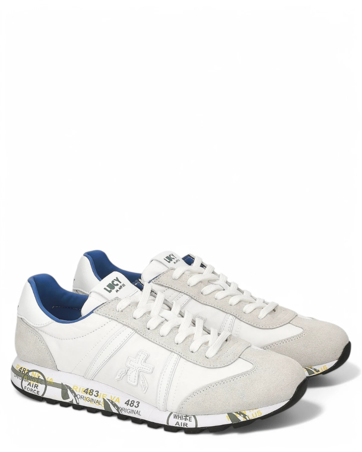 Sneakers LUCYD 6915 Iconiche in Tessuto e Suede-Premiata-Sneakers-Vittorio Citro Boutique