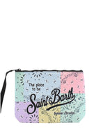 Pochette Aline bandana multicolor-Mc2 Saint Barth-Pochette-Vittorio Citro Boutique