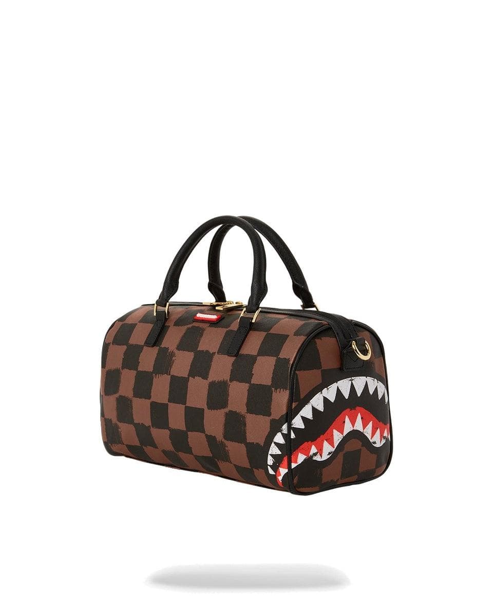 Sharks in paris painted mini duffle - Vittorio Citro Boutique